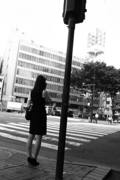 街　女性