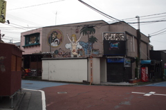 寂れた路地　天国