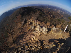 大小山より地球を望む