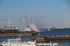 海保放水