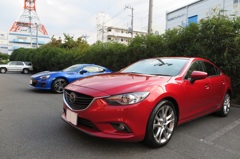 コーティングアテンザとBRZ