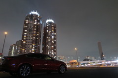 アテンザと夜お台場