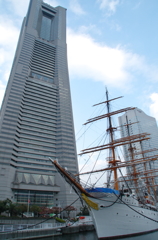 ランドマークと日本丸