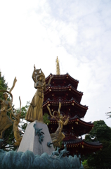 川崎大師の五重塔（試し撮り）