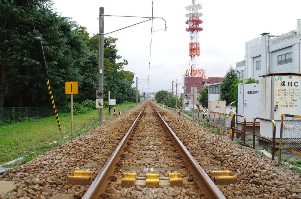 線路（試し撮り）