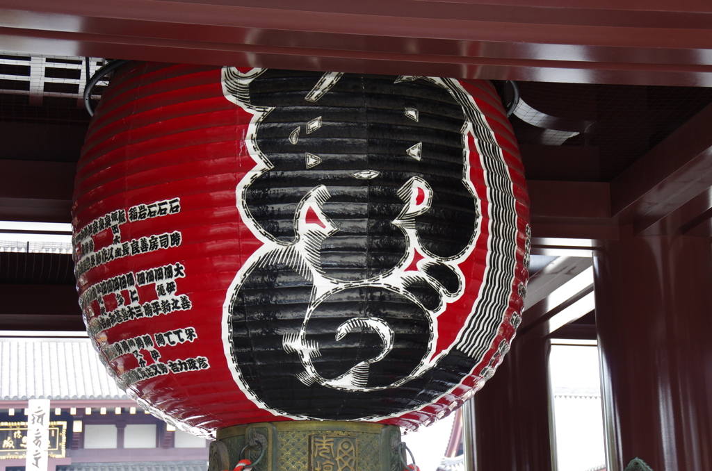 川崎大師提灯（試し撮り）