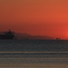 夕日