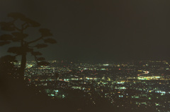 フィルムで夜景