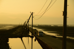 長部田海床路