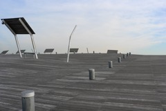 横浜大桟橋にて