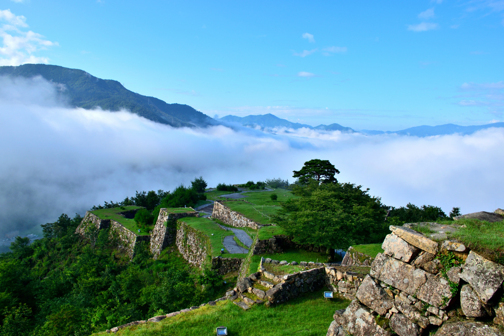竹田城跡　雲海-Ⅱ