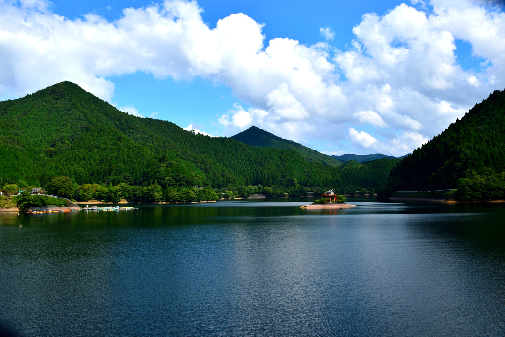 生野　銀山湖