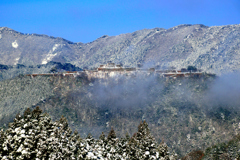 竹田城跡　雪化粧-Ⅱ
