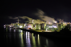 工場夜景