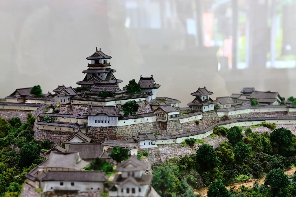 竹田城跡　ジオラマ