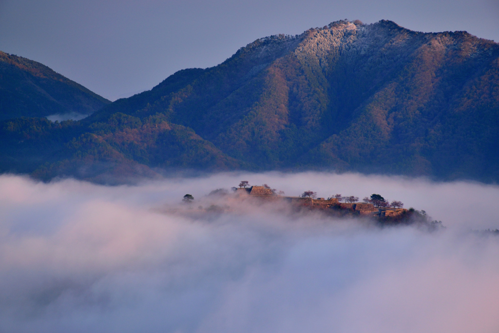 竹田城跡　久しぶりの雲海