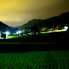 生野峠を望む