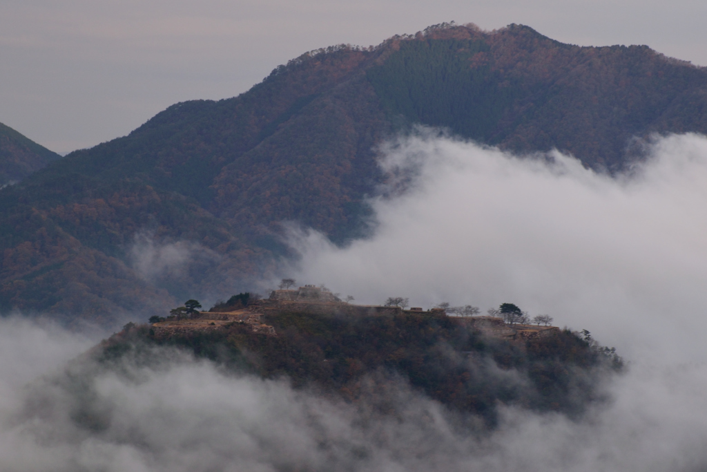竹田城跡　雲海