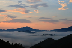 竹田城跡　フル雲海