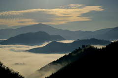 竹田城跡　藤和峠にて