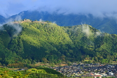 竹田城跡とタラコ