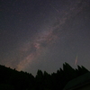 天の川と流星