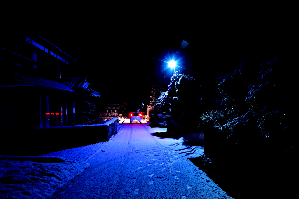 雪の朝