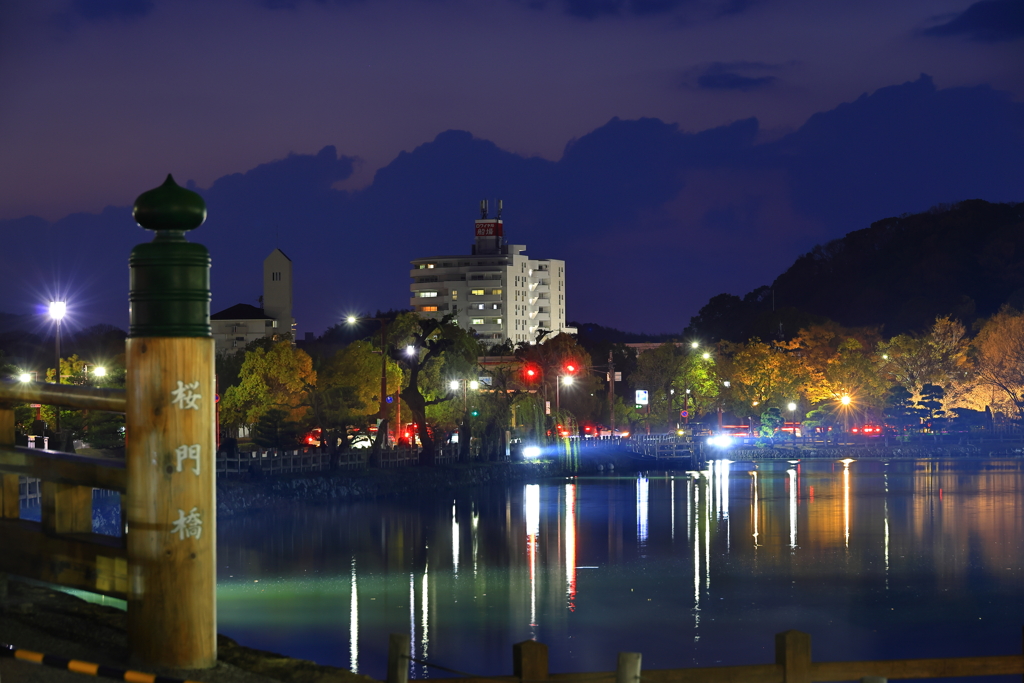 姫路城　桜門橋