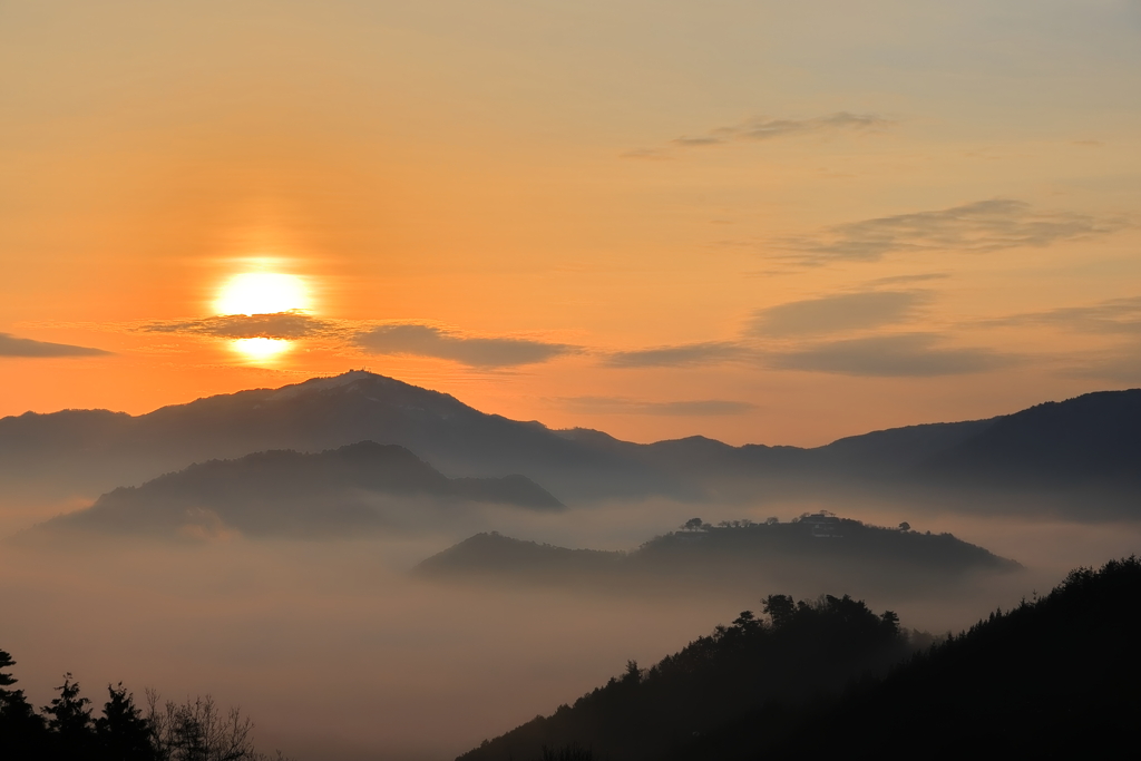 竹田城跡　2月５日