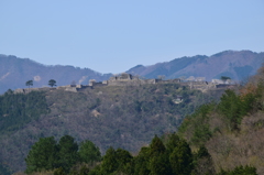 竹田城跡　立雲峡付近にて