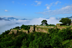 竹田城跡　雲海