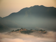 竹田城跡　　雲海