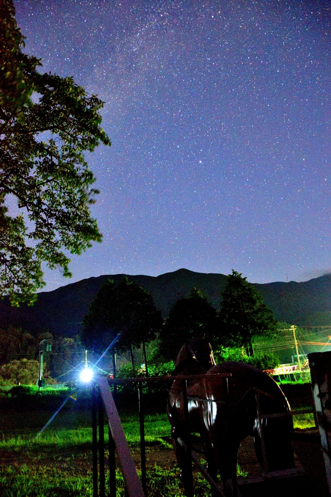 星空の銀の馬車道