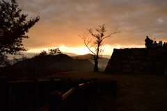 竹田城跡にて-4