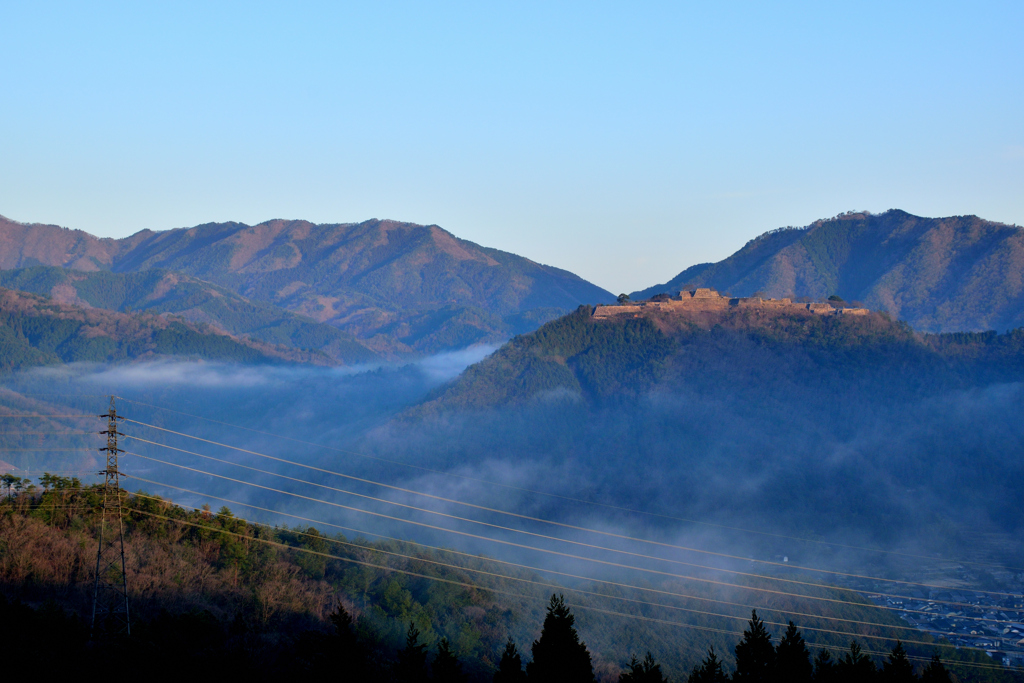 竹田城跡　3月14日