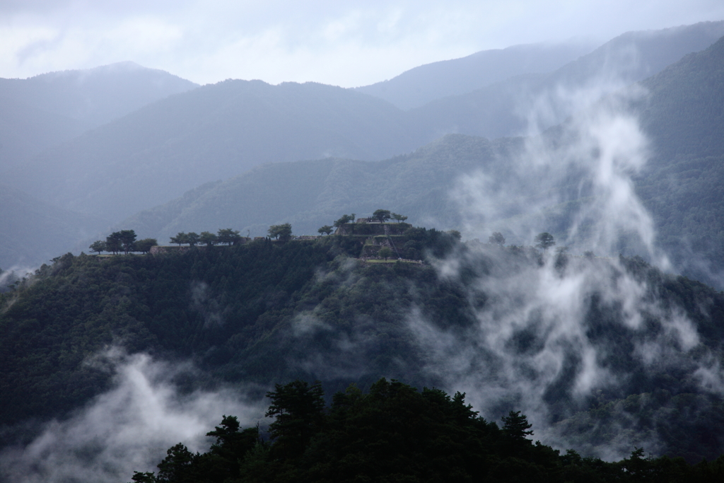 竹田城跡　８月