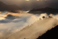 竹田城跡　雲海（１月）