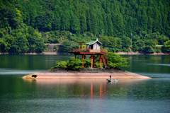 生野　銀山湖