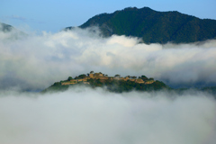 竹田城跡　雲海　10月ーⅡ