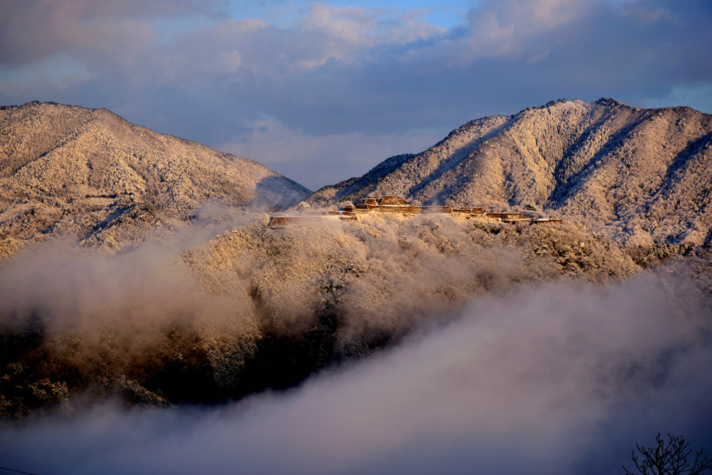 竹田城跡　２月１２日