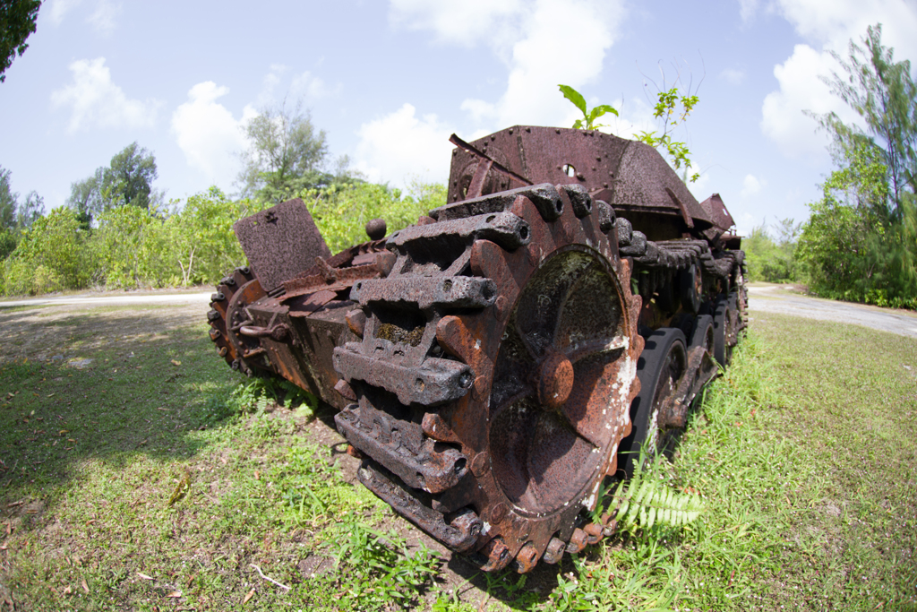 ペリリュー島九五式軽戦車　