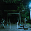 night shrine (no tripod)