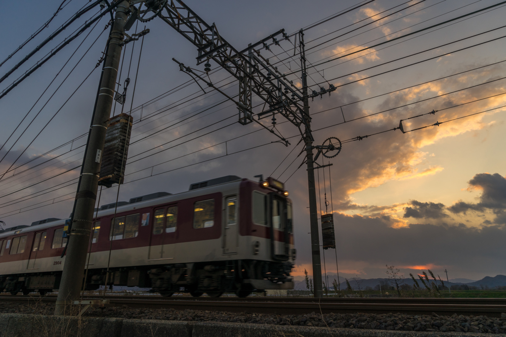 2015年最後の夕景