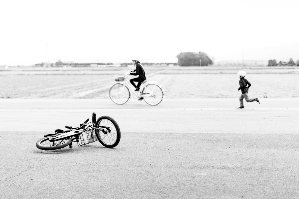 cycling and running