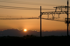 the sunrise on New Year's Day