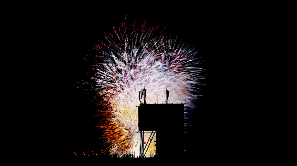 天神祭奉納花火