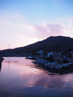 夕暮れ