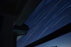 家のベランダから