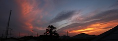 2つの夕焼け