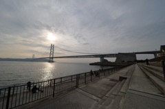 「明石海峡大橋」